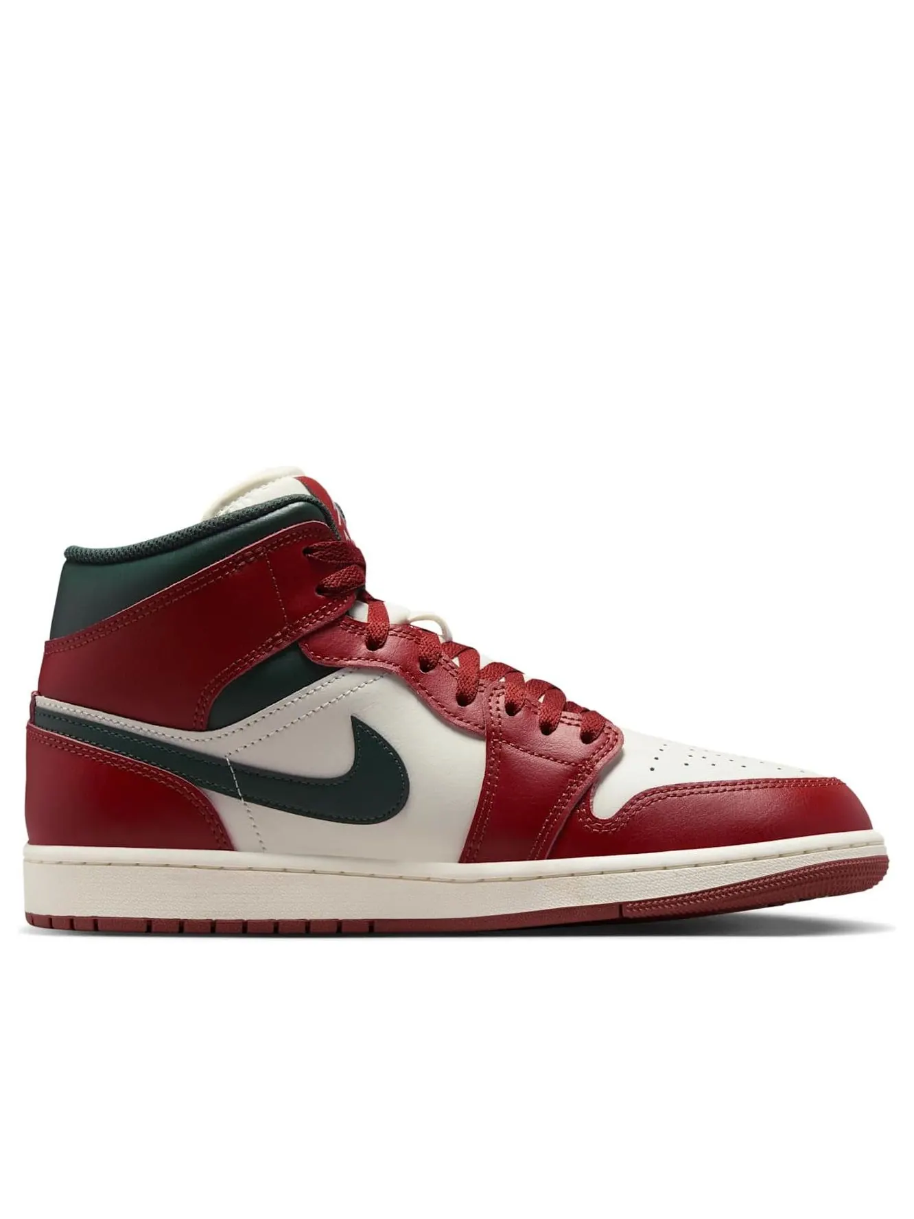Кроссовки Air Jordan 1 Mid 'Redstone' — изображение 6 из 6, красный