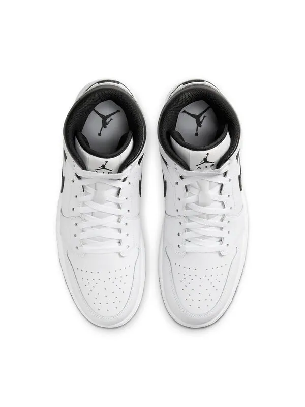 Кроссовки 1 средние Air Jordan — изображение 2 из 4, белый/черный