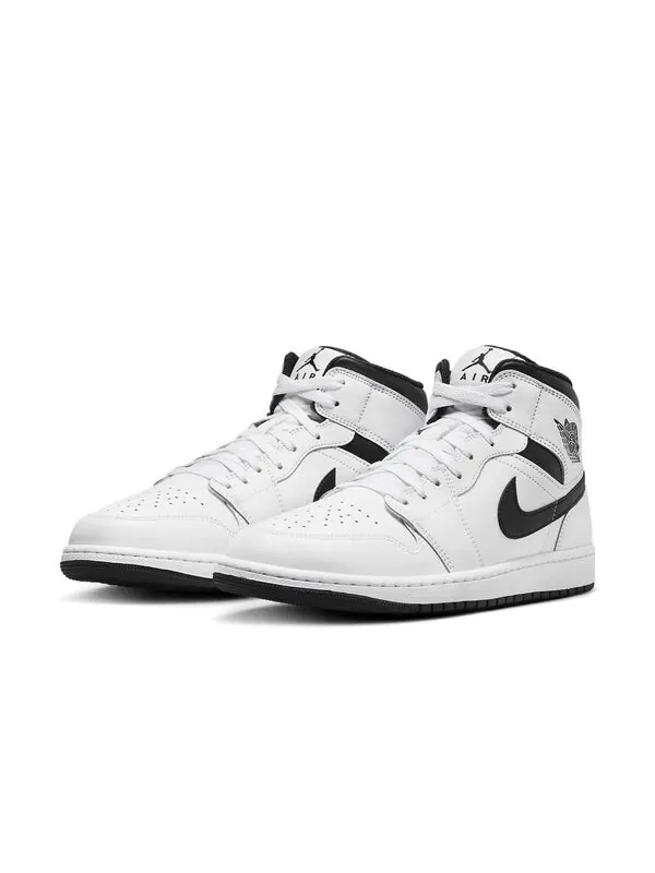 Кроссовки 1 средние Air Jordan — изображение 4 из 4, белый/черный