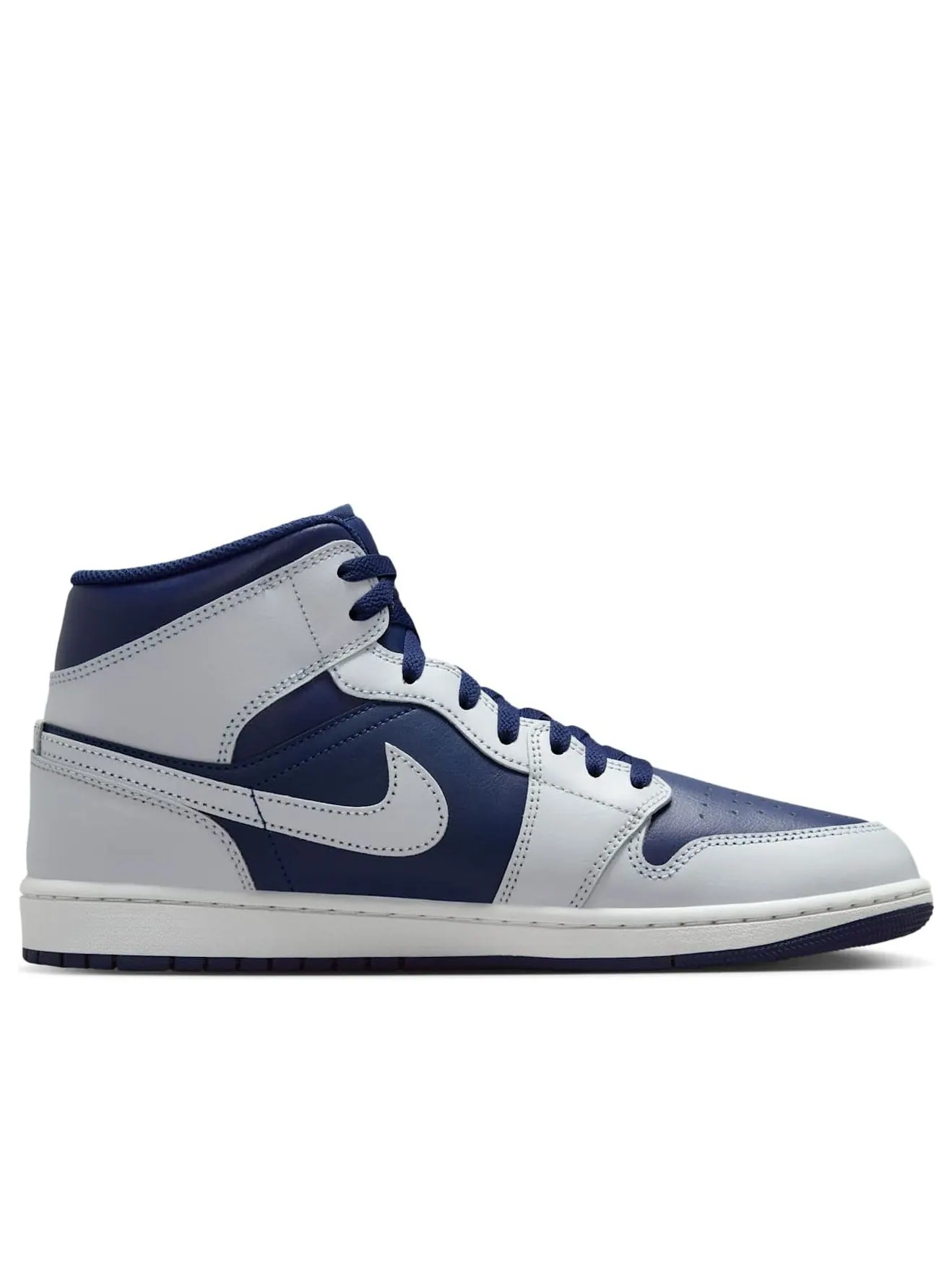 Кроссовки Air Jordan 1 Mid 'Blue Void' — изображение 6 из 6, серый