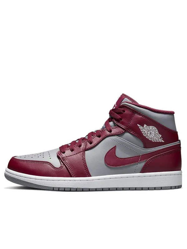 Кроссовки 1 средние Air Jordan — изображение 1 из 4, красный/белый