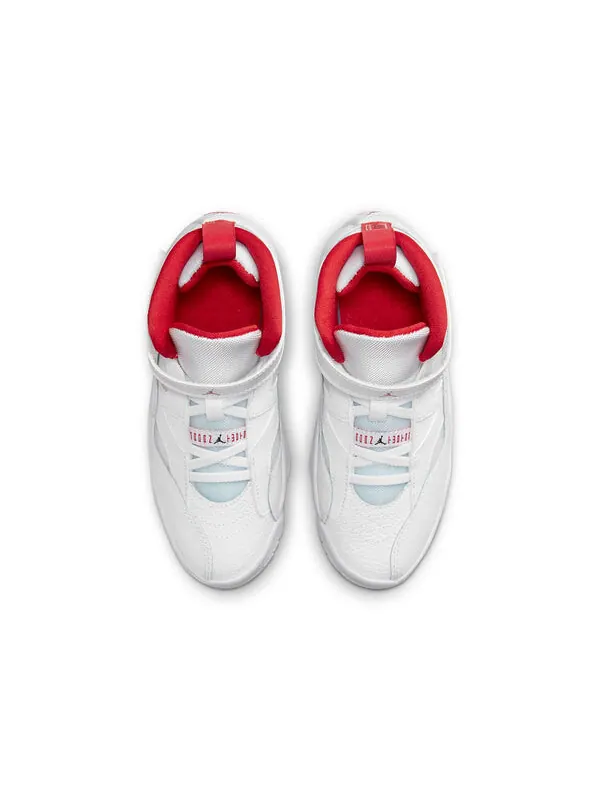 Кроссовки jumpman two trey Air Jordan — изображение 4 из 4, белый/красный/черный