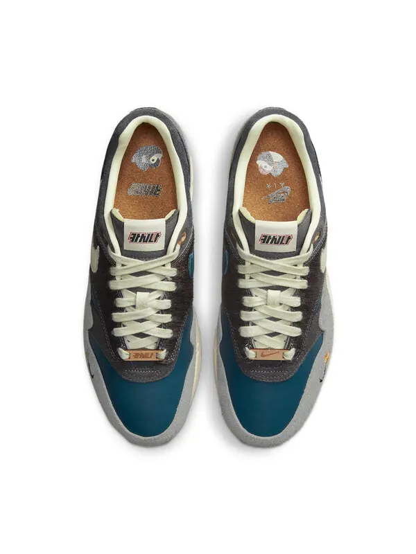 Кроссовки kasina x air max 1 sp Nike — изображение 4 из 4, серый/синий