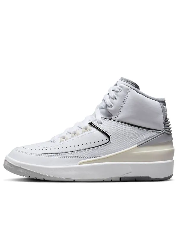 Кроссовки 2 ретро Air Jordan — изображение 1 из 4, белый/серый--черный