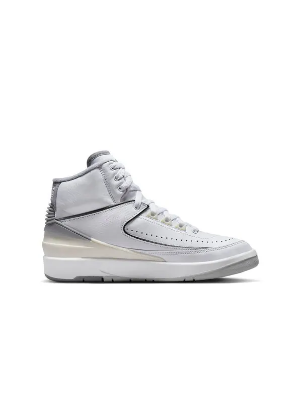 Кроссовки 2 ретро Air Jordan — изображение 2 из 4, белый/серый--черный