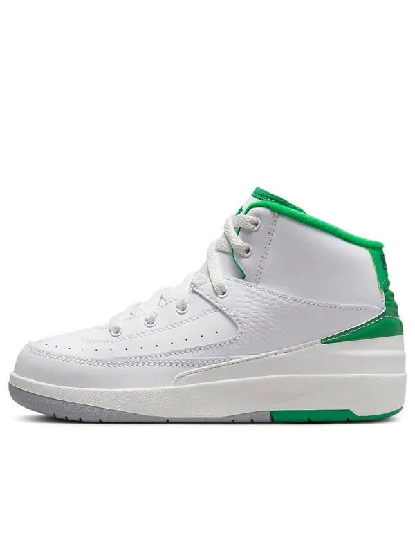 Кроссовки 2 ретро Air Jordan — изображение 1 из 4, белый/зеленый