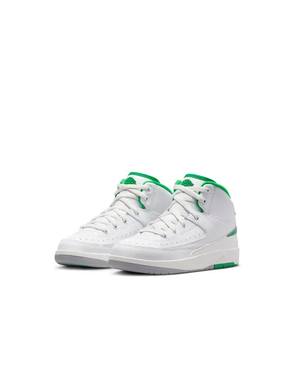 Кроссовки 2 ретро Air Jordan — изображение 3 из 4, белый/зеленый