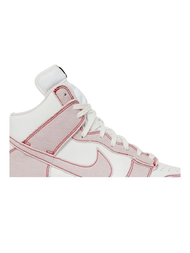 Кроссовки Nike Dunk High 1985 Barely Rose — изображение 2 из 6, розовый