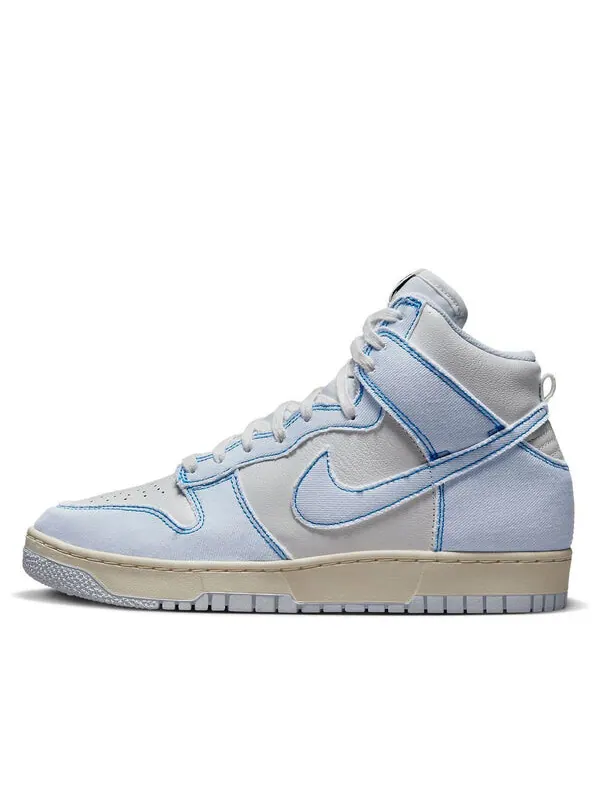 Кроссовки dunk high 1985 'blue denim' Nike — изображение 1 из 4, синий/белый