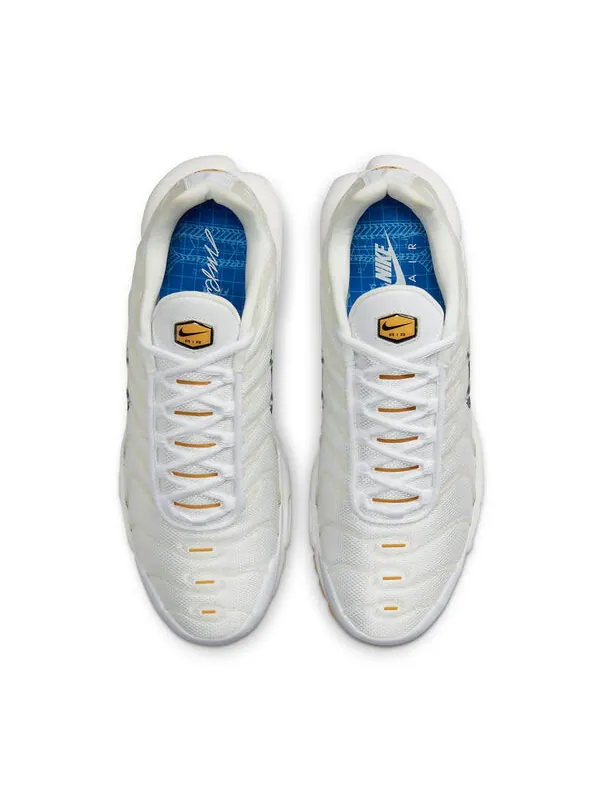 Кроссовки air max plus se Nike — изображение 4 из 4, белый/желтый