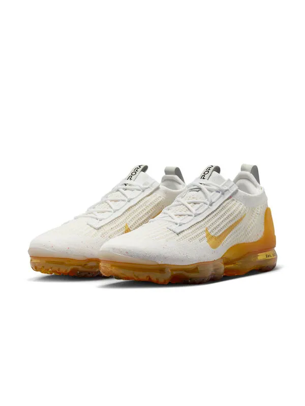 Кроссовки air vapormax 2021 flyknit se Nike — изображение 3 из 4, кремовый/желтый