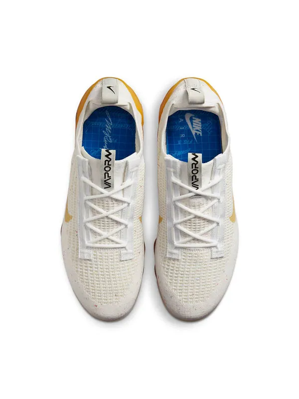 Кроссовки air vapormax 2021 flyknit se Nike — изображение 4 из 4, кремовый/желтый