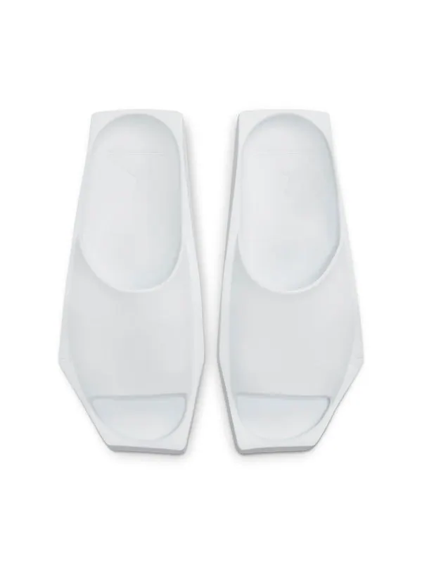 Тапочки hex slide 'triple white' Air Jordan — изображение 3 из 4, белый/белый