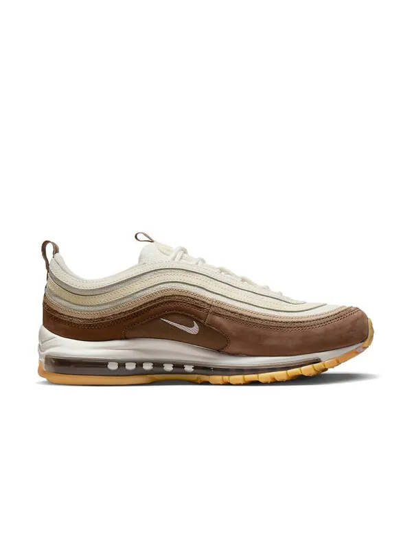 Кроссовки air max 97 Nike — изображение 2 из 4, белый/коричневый