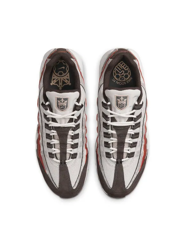 Кроссовки air max 95 Nike — изображение 4 из 4, коричневый/красный