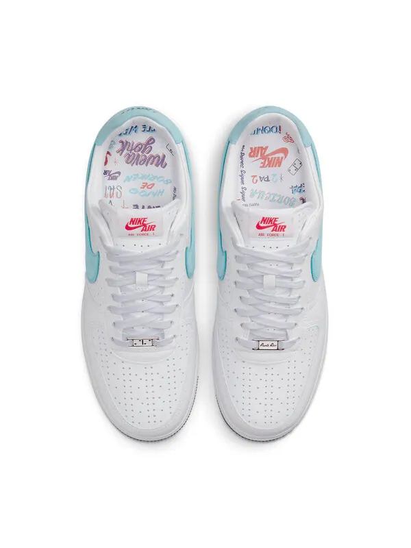 Кроссовки air force 1 низкие Nike — изображение 4 из 4, белый/синий