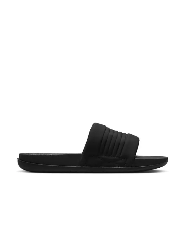 Тапочки offcourt adjust slide 'black white' Nike — изображение 3 из 4, черный