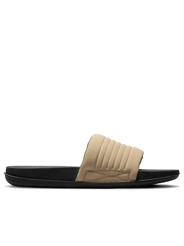 Тапочки offcourt adjust slide 'dark mocha' Nike — изображение 2 из 4, черный