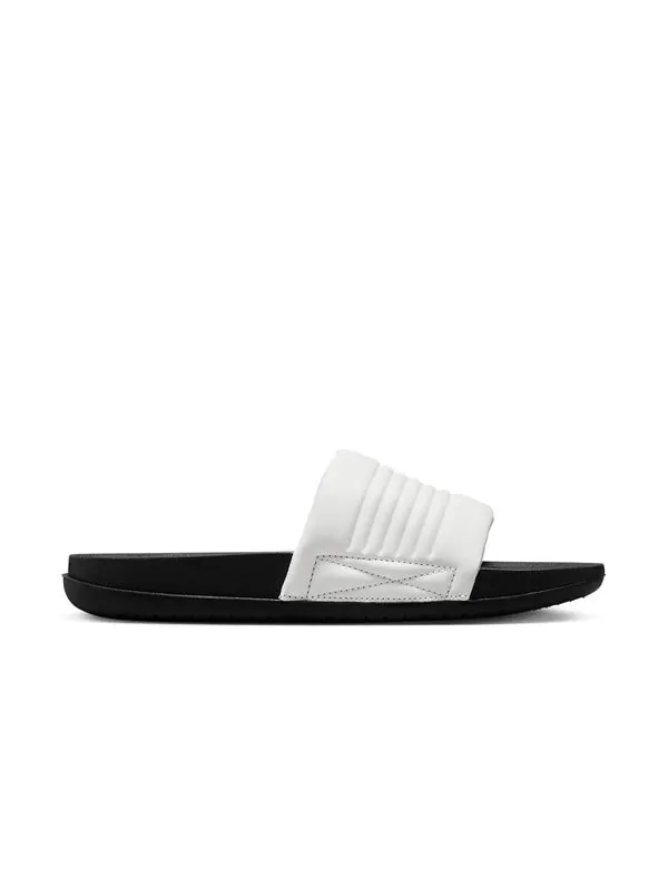 Кроссовки offcourt adjust slide 'summit white black' Nike — изображение 2 из 4, белый/черный/белый