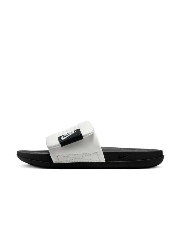 Кроссовки offcourt adjust slide 'summit white black' Nike — изображение 4 из 4, белый/черный/белый