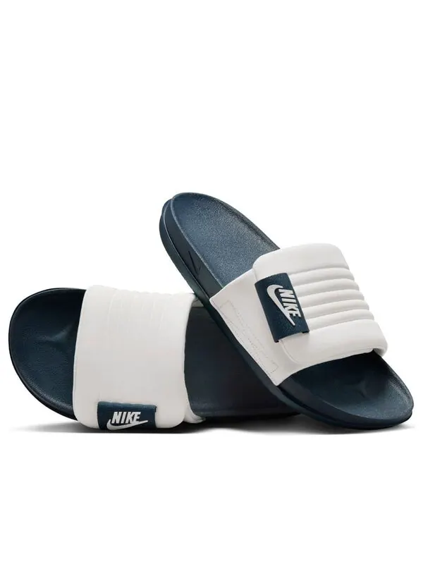Тапочки offcourt adjust slide 'sail armory navy' Nike — изображение 2 из 4, темно-синий