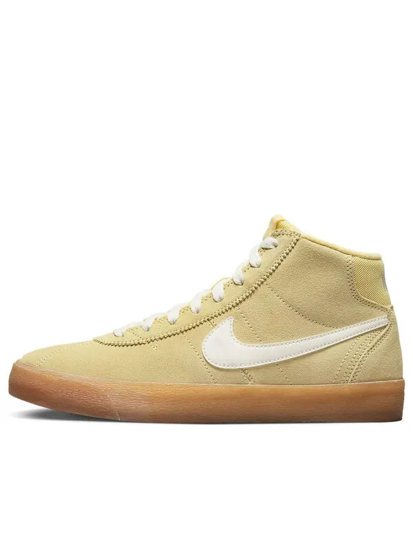 Кроссовки bruin высокие sb Nike — изображение 1 из 4, светлый желтый
