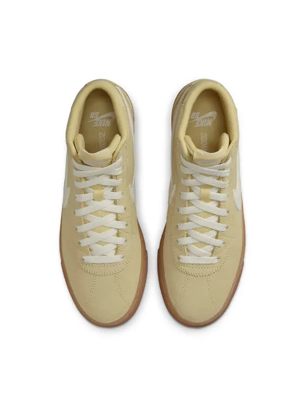 Кроссовки bruin высокие sb Nike — изображение 4 из 4, светлый желтый