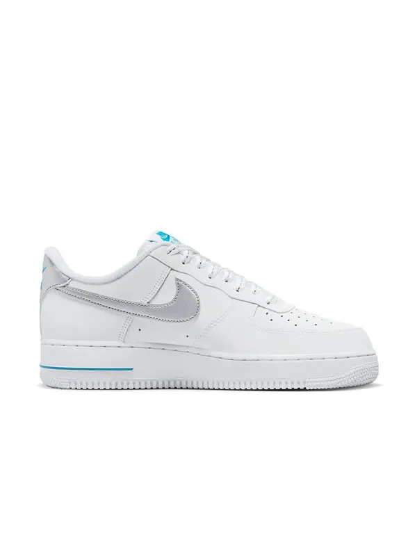 Кроссовки air force 1 '07 'white laser blue' Nike — изображение 2 из 4, белый/синий
