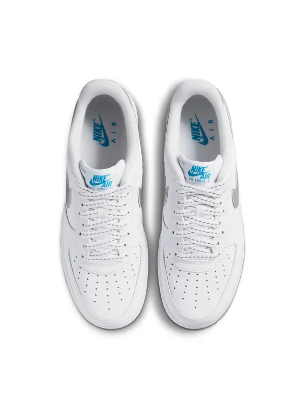 Кроссовки air force 1 '07 'white laser blue' Nike — изображение 4 из 4, белый/синий