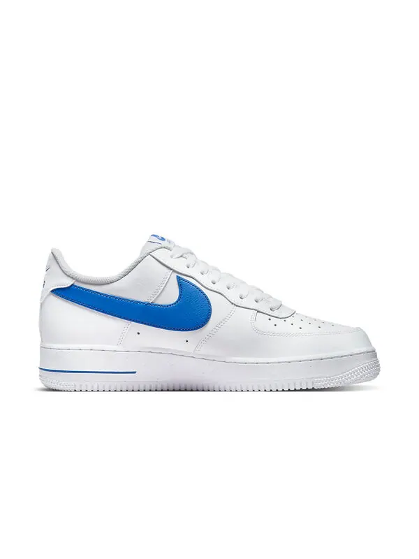 Кроссовки air force 1 '07 'cut out swoosh - game royal' Nike — изображение 2 из 4, белый/синий