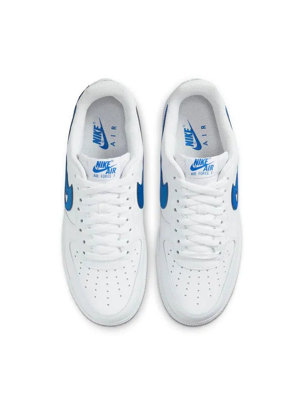 Кроссовки air force 1 '07 'cut out swoosh - game royal' Nike — изображение 4 из 4, белый/синий