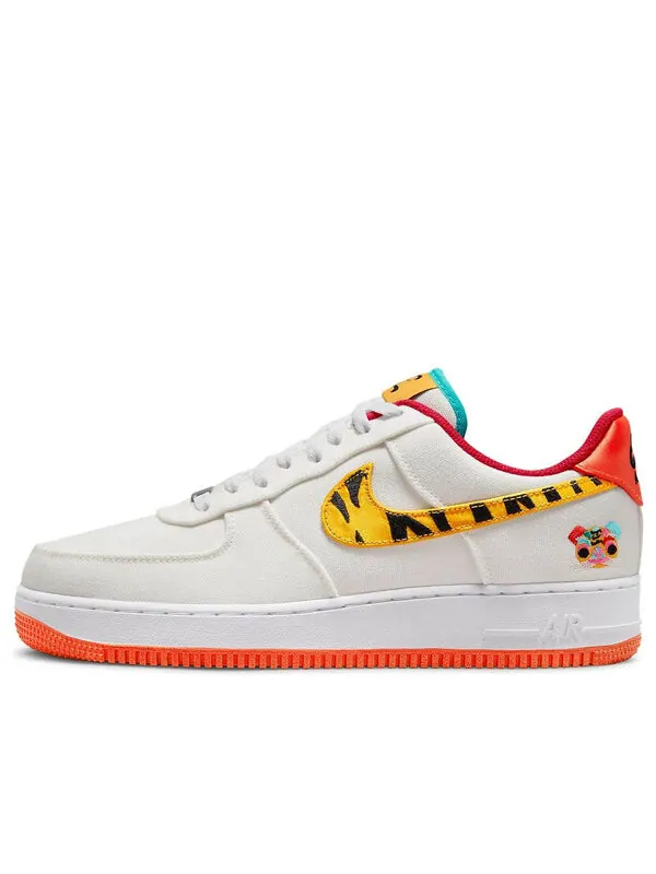 Кроссовки air force 1 '07 lv8 'year of the tiger' Nike — изображение 1 из 4, белый/желтый