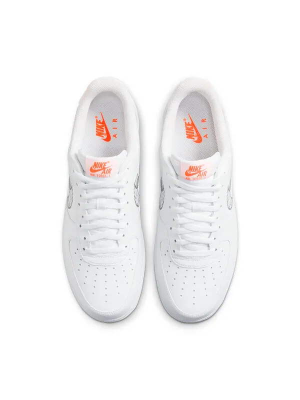 Кроссовки air force 1 '07 '3d swoosh' Nike — изображение 4 из 4, белый/черный