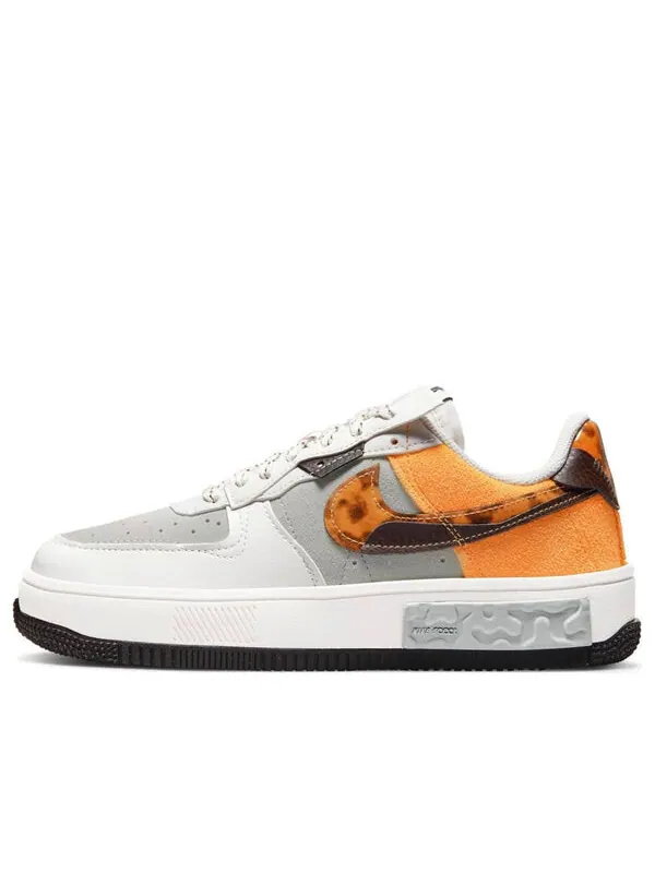 Кроссовки air force 1 fontanka 'tortoise shell' Nike — изображение 1 из 4, серый/оранжевый