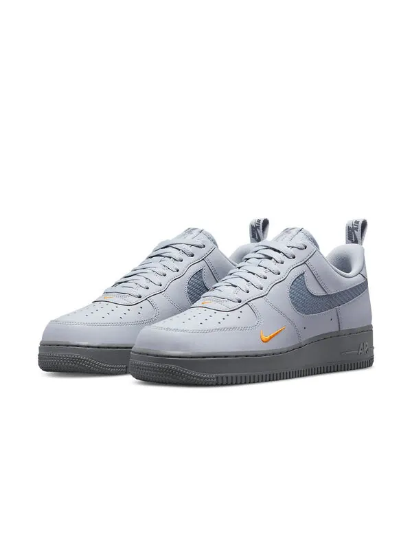 Кроссовки air force 1 '07 'wolf grey kumquat' Nike — изображение 3 из 4, серый