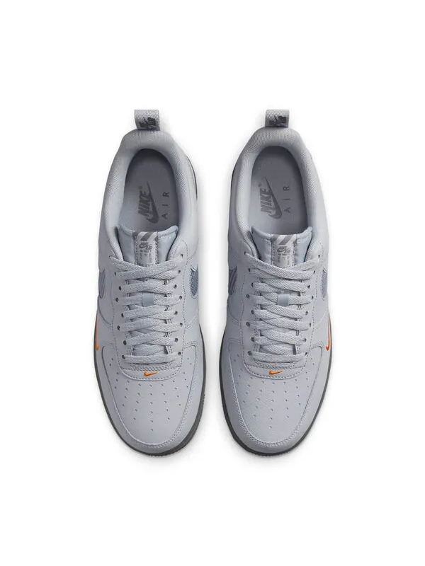 Кроссовки air force 1 '07 'wolf grey kumquat' Nike — изображение 4 из 4, серый