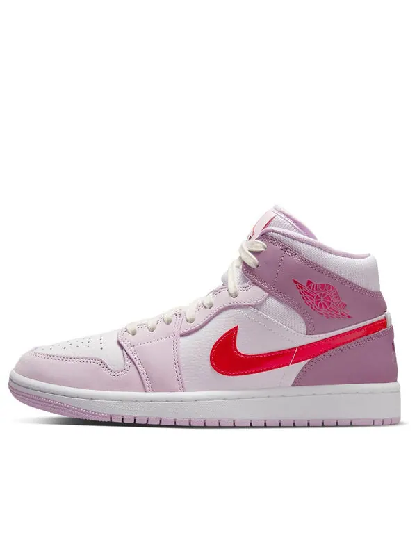 Кроссовки 1 mid 'valentine's day' Air Jordan — изображение 1 из 4, розовый/фиолетовый/белый