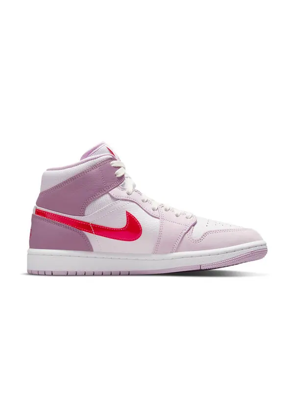 Кроссовки 1 mid 'valentine's day' Air Jordan — изображение 2 из 4, розовый/фиолетовый/белый