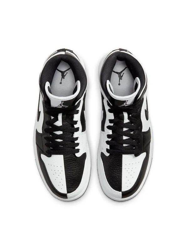 Кроссовки 1 средний размер Air Jordan — изображение 4 из 4, черный/белый