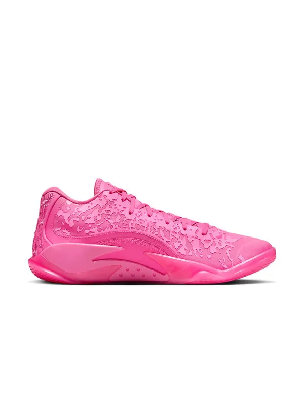 Кроссовки zion 3 pink lotus basketball shoes 'pink glow' Air Jordan — изображение 2 из 4, розовый/розовый