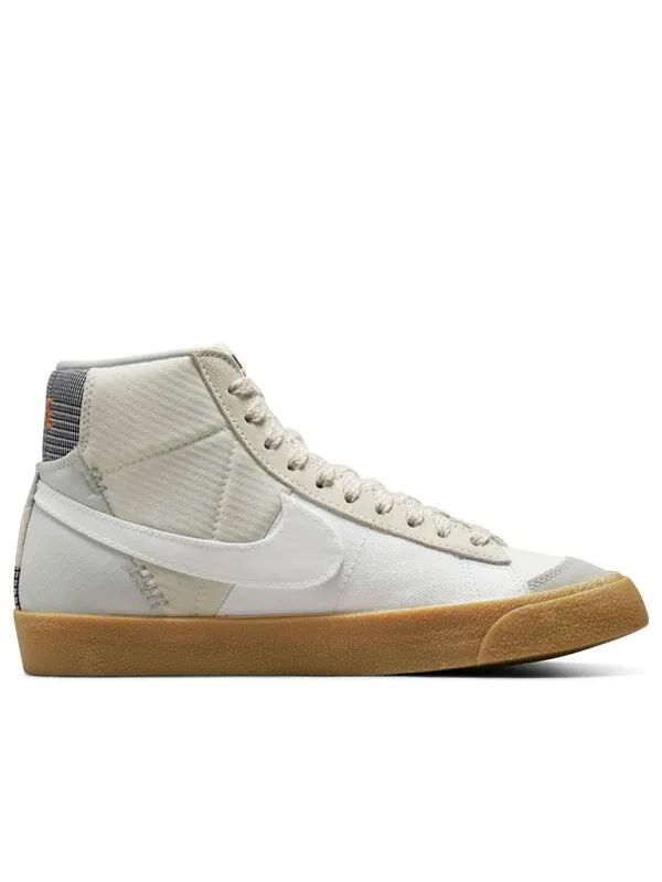 Кроссовки blazer mid '77 lx 'voodoo - sail grey' Nike — изображение 2 из 4, белый/серый