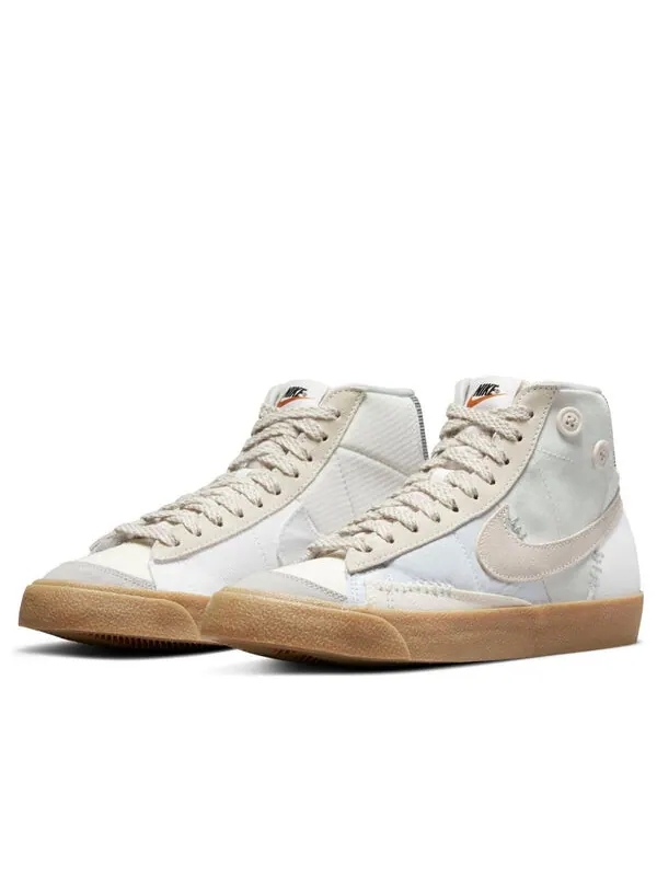 Кроссовки blazer mid '77 lx 'voodoo - sail grey' Nike — изображение 3 из 4, белый/серый