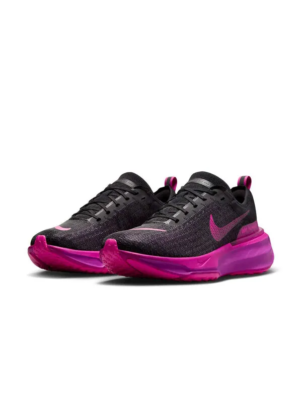 Кроссовки zoomx invincible run 3 'black vivid grape' Nike — изображение 3 из 4, черный//фиолетовый
