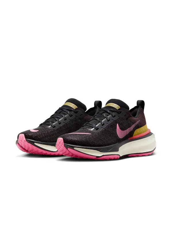 Кроссовки zoomx invincible run flyknit 3 Nike — изображение 3 из 4, черный/розовый