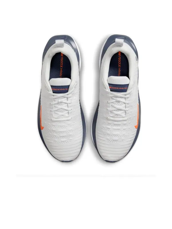 Кроссовки reactx infinity run 4 'platinum tint total orange' Nike — изображение 4 из 4