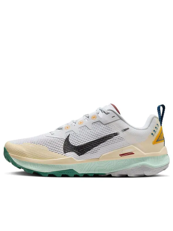 Кроссовки wildhorse 8 trail running shoes 'white' Nike — изображение 1 из 4, белый/бежевый/зеленый