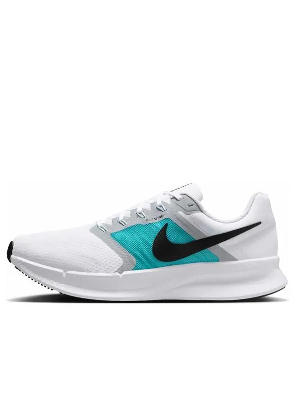 Кроссовки run swift 3 'white dusty cactus wolf grey black' Nike — изображение 1 из 4, белый//серый/черный