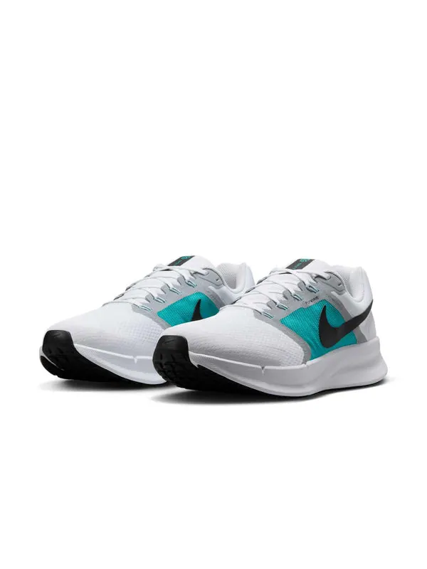 Кроссовки run swift 3 'white dusty cactus wolf grey black' Nike — изображение 3 из 4, белый//серый/черный