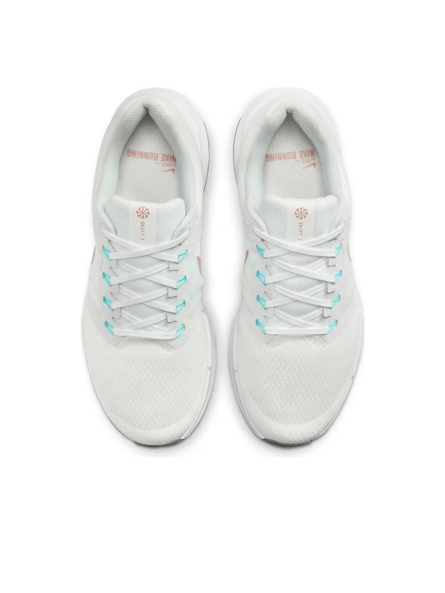 Кроссовки (WMNS) Nike Run Swift 3 'Summit White Red Stardust' — изображение 4 из 6, бежевый