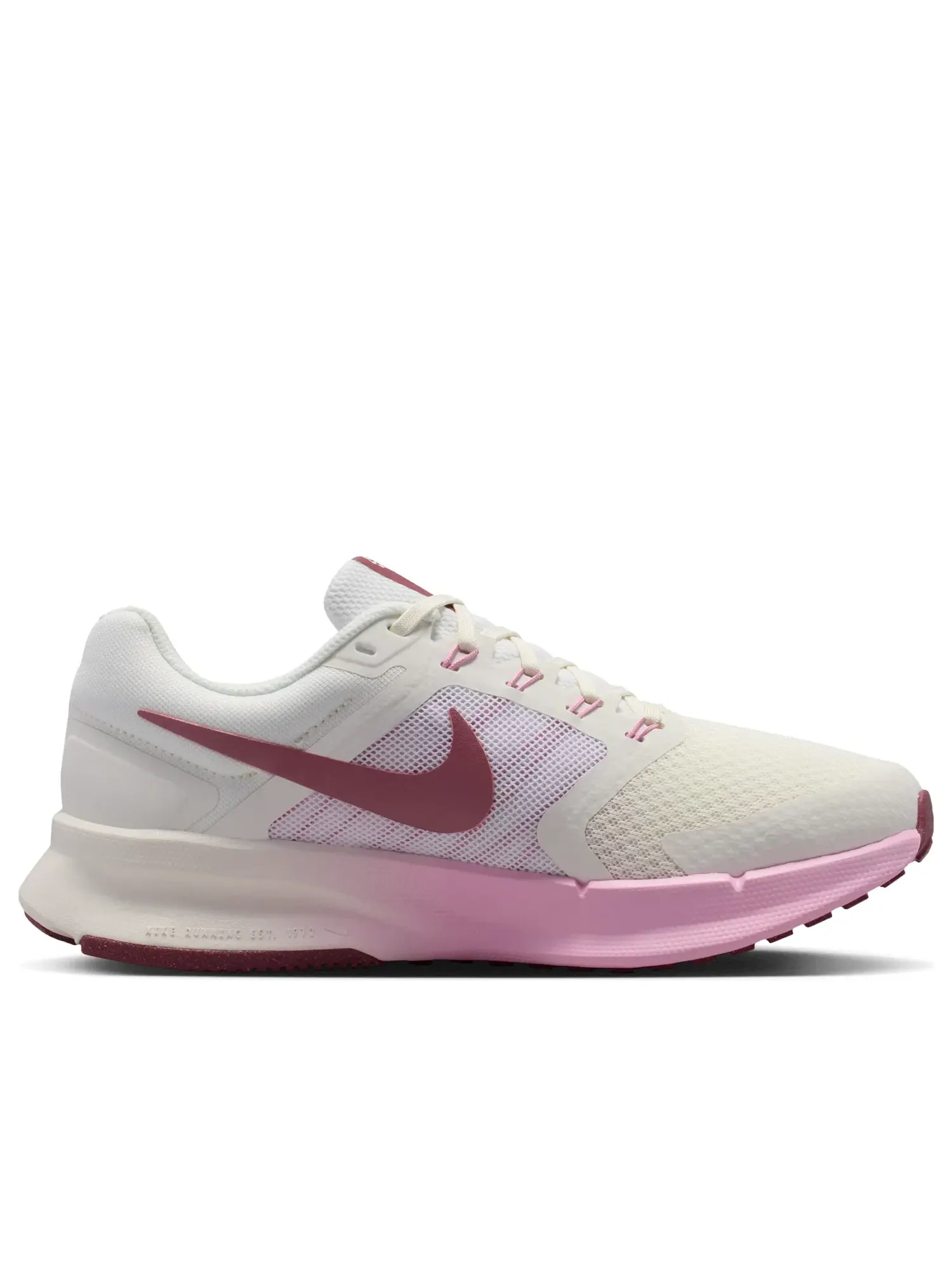 Женские кроссовки для бега с шнуровкой Nike Run Swift 3 Sail Pink Smoke — изображение 2 из 7, розовый
